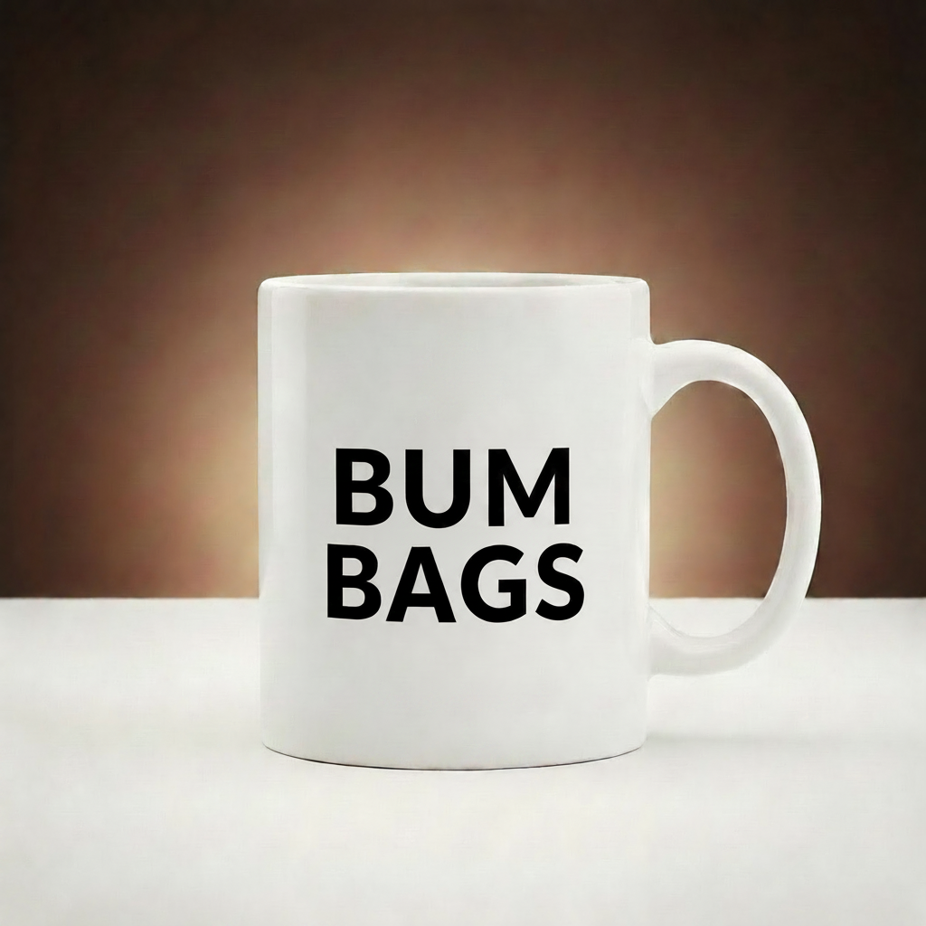BUM BAGS Mug - Clean