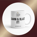 Damn & Blast It! - Framed Square
