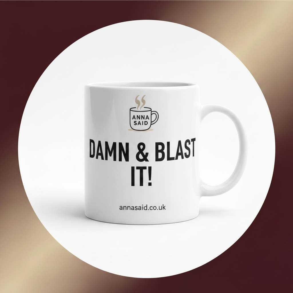 Damn & Blast It! - Framed Square