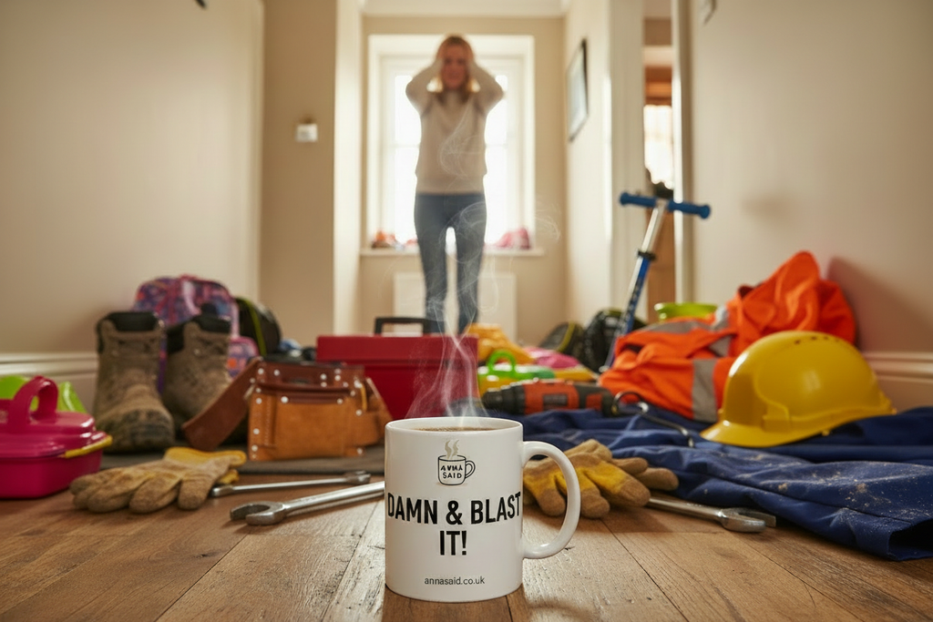 Exasperated Wife - Husband's Work Gear